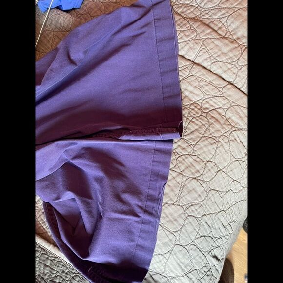 Med couture purple scrub set sz L - Picture 9 of 9